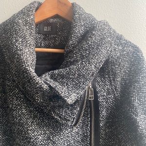 Topshop Goldie Asymmetrical Coat